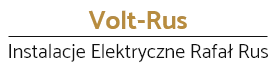 Logo - Volt-Rus  Instalacje Elektryczne Rafał Rus